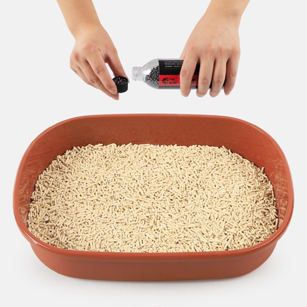 Cat Litter Deodorizer with Activated Carbon Crystals