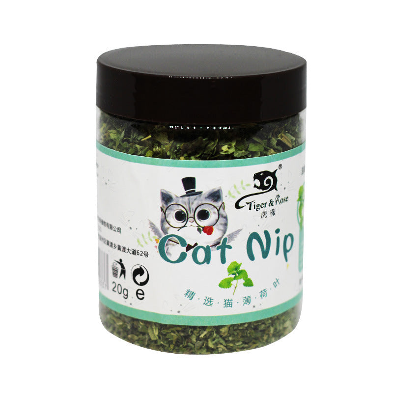Catnip Tea Powder Hairball Support Ball for Cats