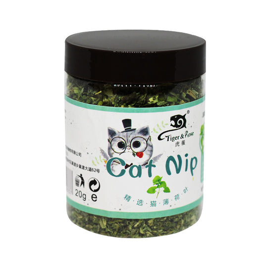 Catnip Tea Powder Hairball Support Ball for Cats