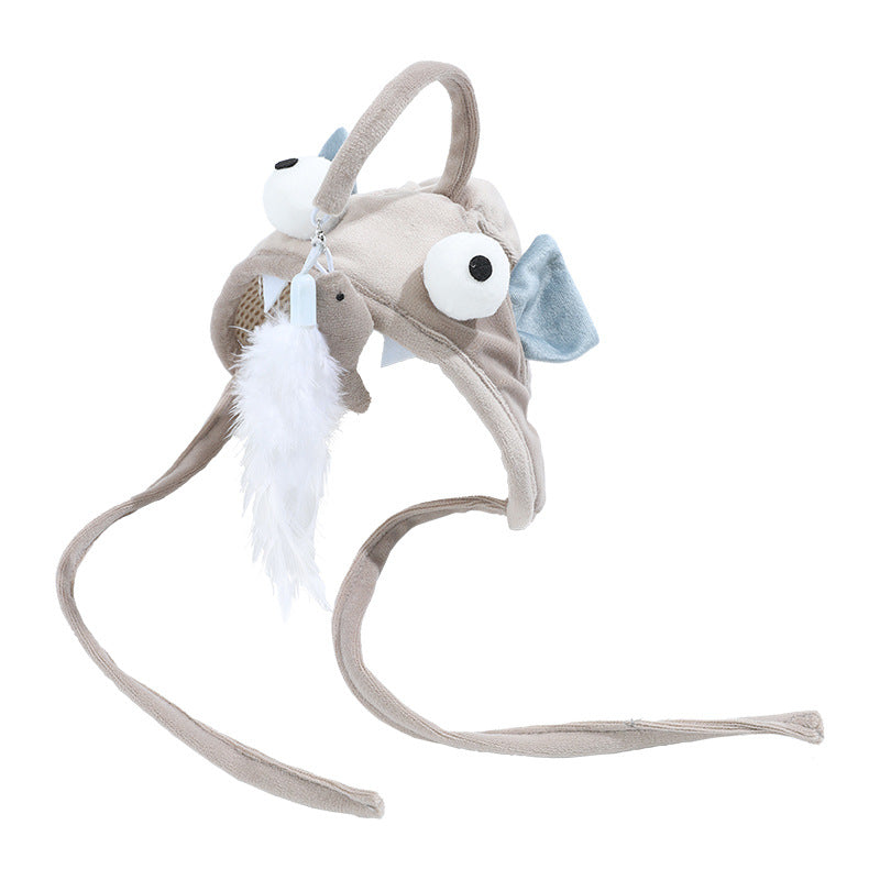 Everyday Pet Mart Soft Plush Cat Teaser Toy – Interactive Wand for Indoor Play