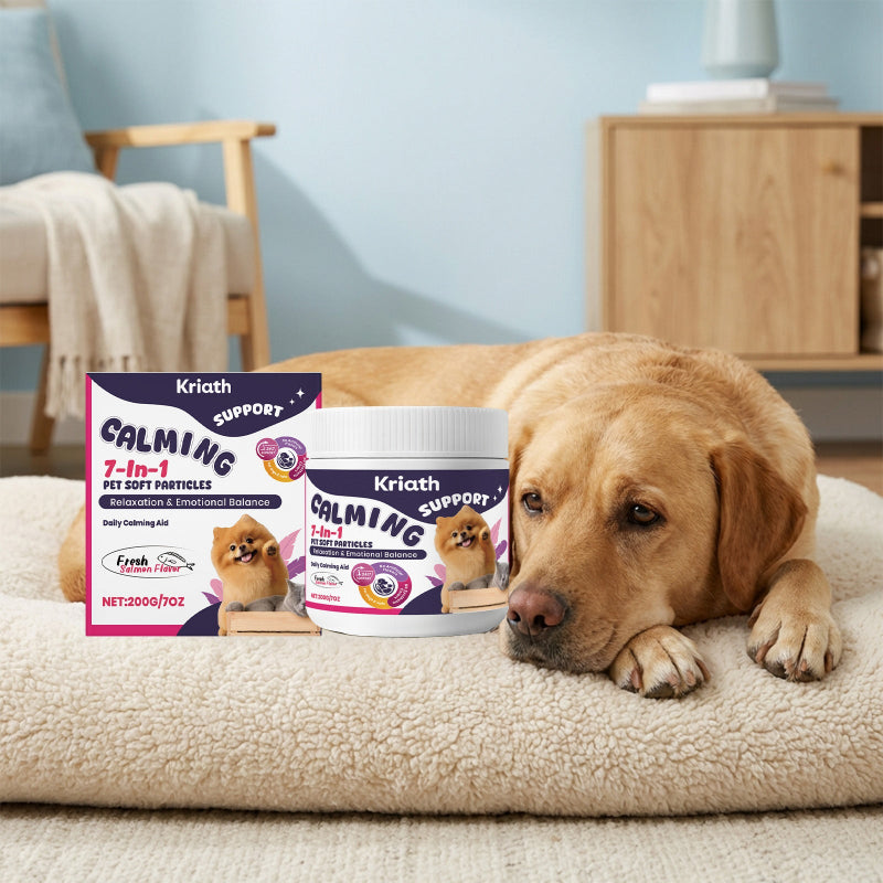 Pet Calming Soft Chews with Fish Oil and Probiotics