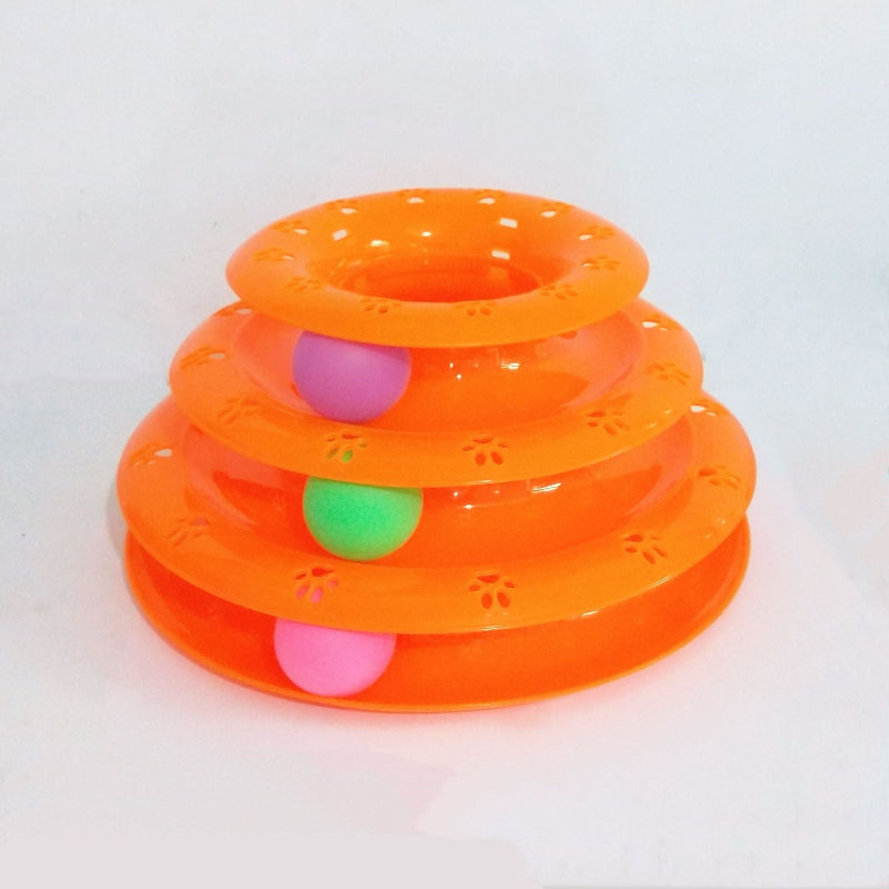Rotating Turntable Toy for Cats